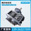 Small shredder single and double shaft crusher wood industry scrap iron plastic metal film garbage crushing chassis