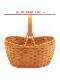 New Imitation Rattan Woven Basket, Fruit Basket, Egg Basket, Handmade Picnic Storage Basket, Picking Basket, Shopping Basket