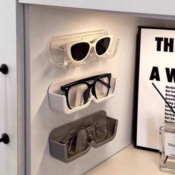 Glasses storage box wall-mounted student glasses