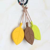 Silicone leaf door stopper door top door bumper cute windproof door stopper door wedge door stopper pad