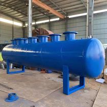 Stainless steel heating water distribution collector water collection geothermal distribution cylinder floor heating water distribution distributor large flow