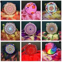 Hanfu photo location props bells and drums Dunhuang tambourines Tang and Song Dynasty style streamers hand drums childrens dance tambourines ethnic