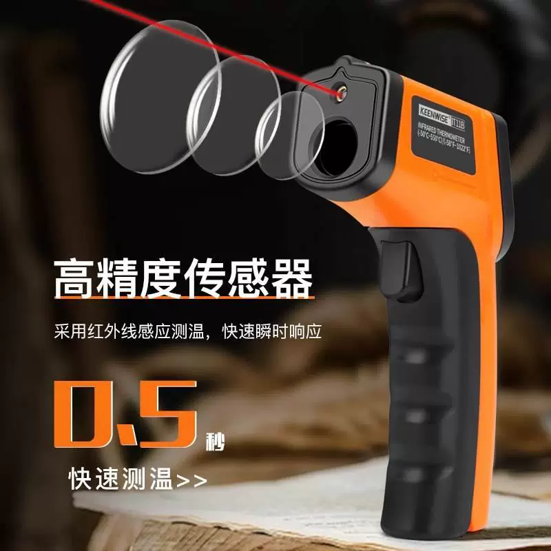 Highly precise thermometer, temperature measurement