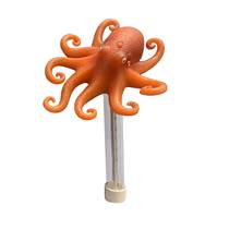 New summer pool party spoof crab octopus frog prop thermometer