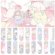 Magnetic bookmark Amanhuacong primary school student exquisite bookmark ins style girl version high-end exquisite cute heart