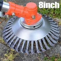 10 Inch Twist Knot Steel Wire Wheel Brush Disc Weed Brush