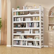 Bookshelf storage rack multi-layer storage rack simple floor-to-ceiling bookcase household steel shelf shelf living room student books