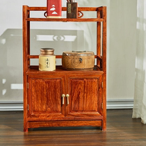 Mahogany sideboard rosewood tea solid wood wine cabinet rosewood storage cabinet chicken wing wood tea cabinet Chinese style