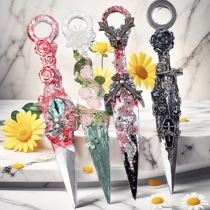 Kunai hand-made knife Lengyue Kunai finished product retro high-looking utility knife handmade gift unboxing ornaments