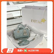 (Deposit) 2024 new mens and womens saddle tote shoulder postman chain bag small square one-shoulder saddle baguette