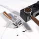 Gaggia coffee machine bottomless handle 58mm stainless steel solid wood GAGGIA bottomed extraction handle accessories universal