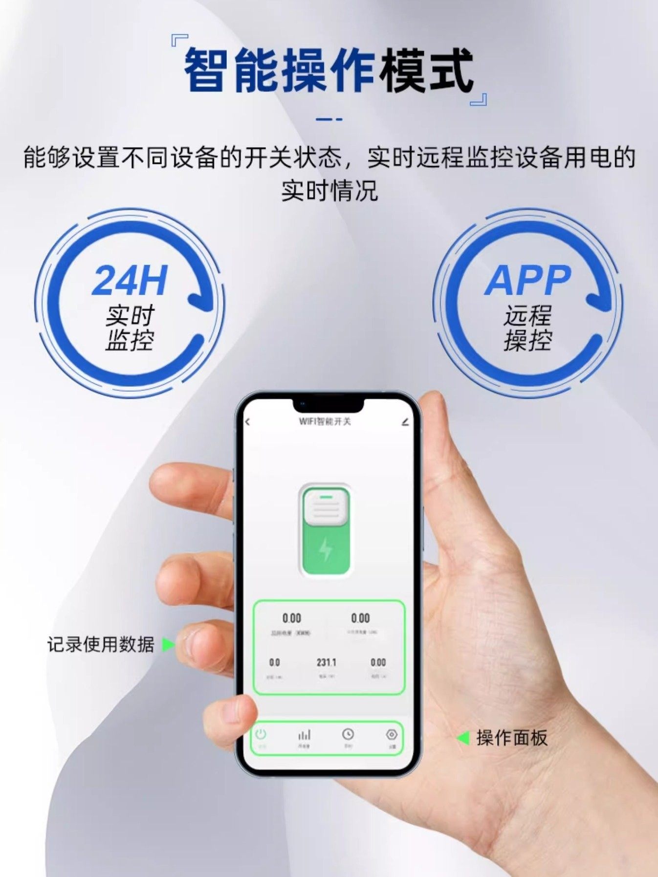 Already Connected to the Mijia App, Bluetooth Mesh Smart Circuit Breaker, Remote Control Via Mobile Phone, Voice Control, Power Statistics