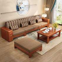 Chinese solid wood whole house furniture set combination two bedrooms and one living room full set of furniture master bedroom bed wardrobe bedroom complete set