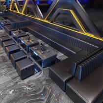 Customized KTV sofa bar night party box family karaoke light luxury sofa deck luminous coffee table direct sales