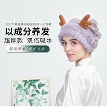 Dry hair cap for women thickened super absorbent quick-drying turban scrub hair towel 2023 new dry hair towel shower cap