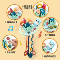 Fun chewable chewable finger-training educational toy for early education of infants and young children sensory integration and cognition