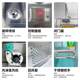 Stainless steel automatic door and cargo shower room food dust-free workshop air shower room cargo passage double-open sliding door and cargo shower room