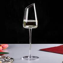 Nordic transparent beveled goblet crystal glass red wine glass wine glass champagne cup hand-blown wine set