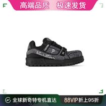 2024 New New Style Mens Black Rubber Schloch Crystal Graphic Sneaker Bag