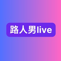 Passerby man live broadcast