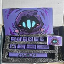 Valorant Fearless Contract OMEN Shadow Keycaps 11 keys Original height PBT material five-sided sublimation