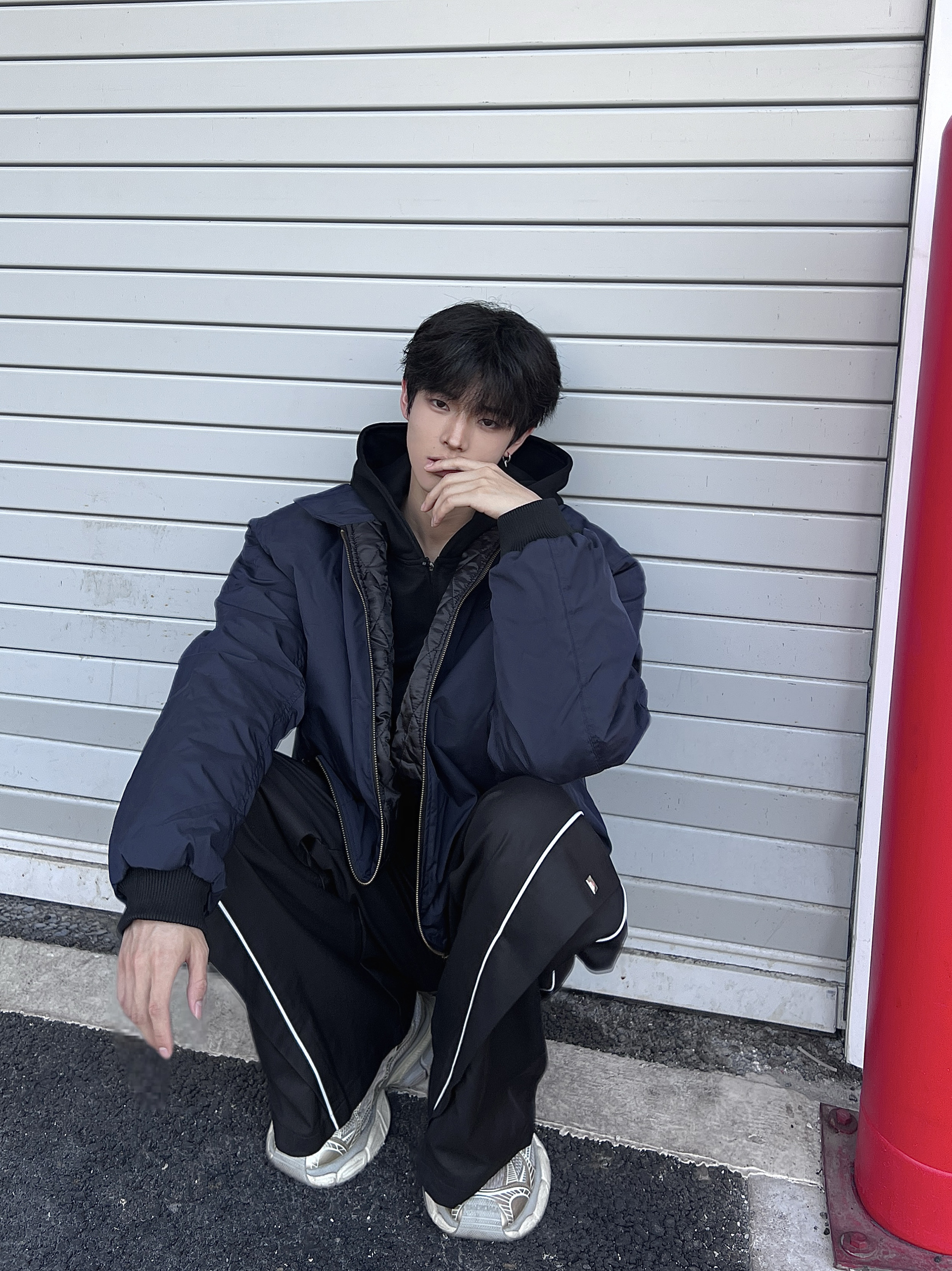 SAIW アメリカンな雰囲気のレトロラペルフライトジャケット暖かい綿ボンバーショートジャケットメンズトップ