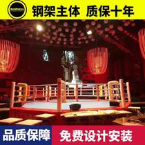 Factory direct sales Sanda ring boxing ring martial arts Sanda table floor-standing platform ring MMA competition fighting ring