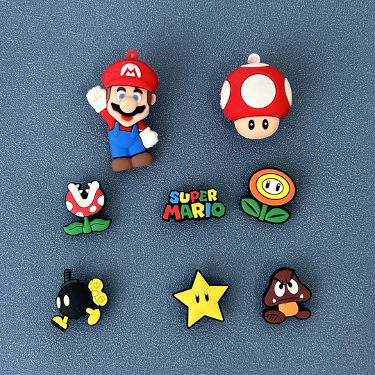 Crocs-Compatible Shoe Accessories, Shoe Charms, Decorative Shoe Buckles, DIY Accessories, 3D Buckles, High-End Feel, Unisex