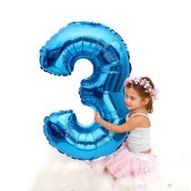 40Inch Giant Big Size Blue Black Red Gold Silve Foil Number