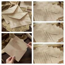 Vintage Confession Letters Envelope Literature Ancient