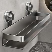 Bathroom suction cup storage rack bathroom punch-free washbasin wall-mounted wall bathroom toilet storage shelf