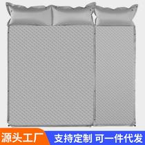 Spliced automatic inflatable pad outdoor tent sleeping pad lunch break thickened portable single and double moisture-proof pad outdoor pad