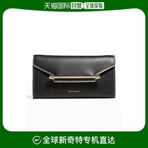 US Direct Mail STRATHBERRY Womens Wallet Genuine Leather Zipper Cowhide Leather Wallet Shoulder Strap Leather Wallet Chain