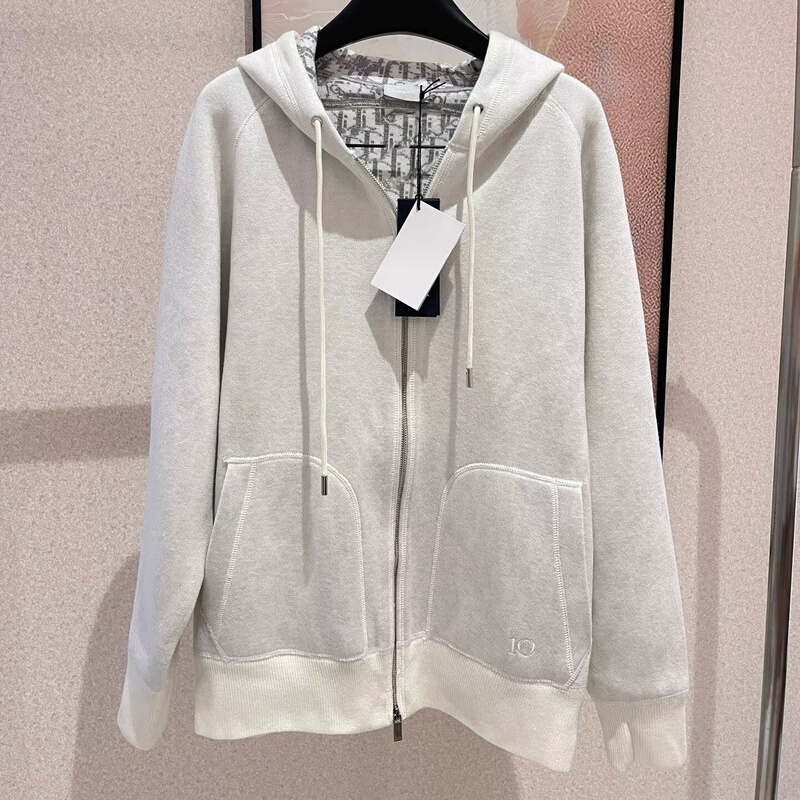 Jacquard All-Over Print Reversible Cashmere Loose Knit Cardigan Jacket Casual Hooded Zip-Up Sweatshirt Unisex Jacquard All-Over Print Reversible Cashmere Loose Knit Cardigan Jacket Casual Hooded Zip-Up Sweatshirt Unisex