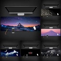 Dreamland ins fresh scenery oversized waterproof overlock game overlock mouse pad office keyboard anti-slip table mat