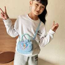 Frozen Elsa Princess Childrens Bag New Cute Baby Crossbody Bag Childlike Cute Girls Handbag