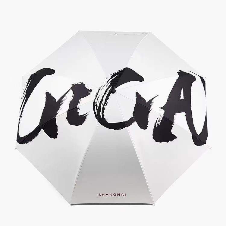 上海限定　テスラTesla Giga ゴルフアンブレラ　雨晴兼用 Tesla专用全自动车载雨伞：晴雨两用，一键收放，从此告别湿漉漉