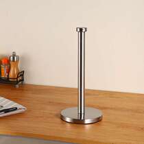 New paper towel holder hotel kitchen roll paper holder roll paper storage rack vertical stainless steel paper towel holder no punching