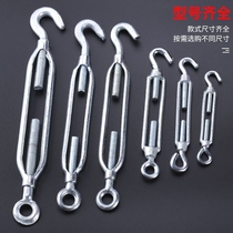 German imported galvanized malleable steel flower basket rope tightener screw wire rope tensioner chain tightener open body bolt