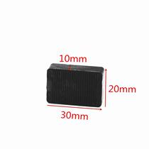 Glass pad plastic steel aluminum alloy door and window installation high pad quick-assist lifting clamp plastic 10mm solid gasket