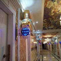 Popular KTV light sign hotel club box hotel mirror with lighted door number bar door number luminous door number boutique