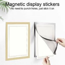 Magnetic Business License Display Sticker Self Adhesive