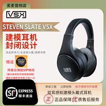 Steven Slate VSX professional closed-back modeling listening music headphones with full metal headset design