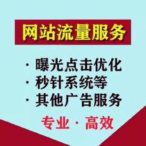 Click exposure optimization data optimization PV UV IP optimization website display advertising seo