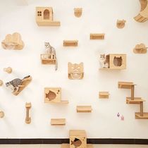 Cat ree Climbing Frame Wall Type Platform Wall Mounted Cat N
