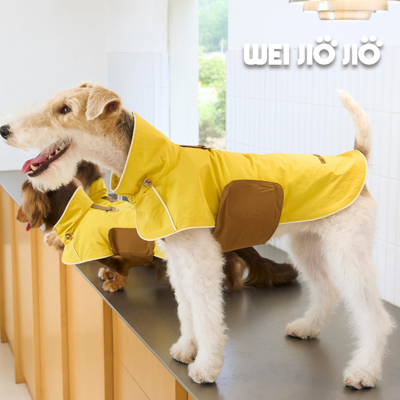 Weijiojio Pet Cooling Clothing Waterproof Sun Protection Cool Quick-Drying Luminous Raincoat Quick-Wear Windbreaker Universal for Cats and Dogs Weijiojio Pet Cooling Clothing Waterproof Sun Protection Cool Quick-Drying Luminous Raincoat Quick-Wear Windbreaker Universal for Cats and Dogs