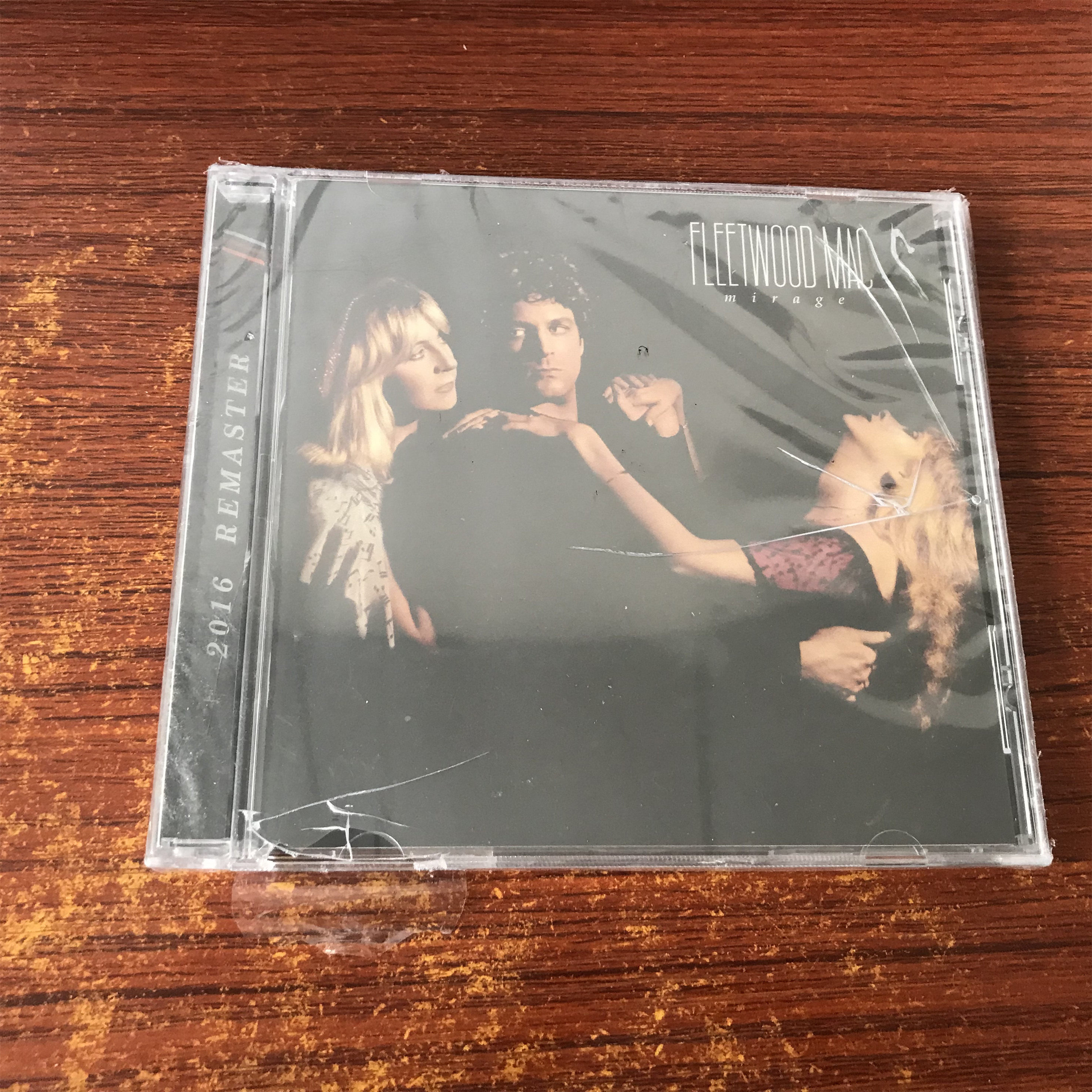 Поп-рок Fleetwood Mac Fleetwood Mac Mirage Нераспечатанная коробка для компакт-дисков треснула Изображение 1
