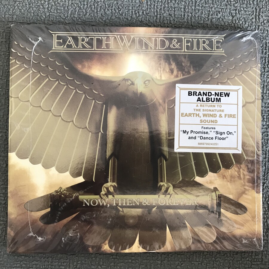 Группа Earth Wind Fire Earth Wind Fire Сейчас, а потом и навсегда, Совершенно Новый нераспечатанный диск Изображение 1