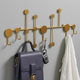 Creative doorway wall hooks, clothes hangers, entrance hall, wall hangings, fitting room clothes hooks, no need to punch holes
