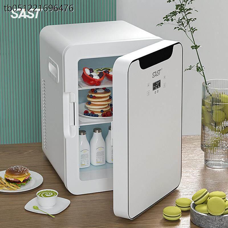 [Free Shipping in Hong Kong] Sast8L Mini Car and Home Dual-Use Refrigerator for Home, Dormitory, Student Cooling, Single-Person Dormitory